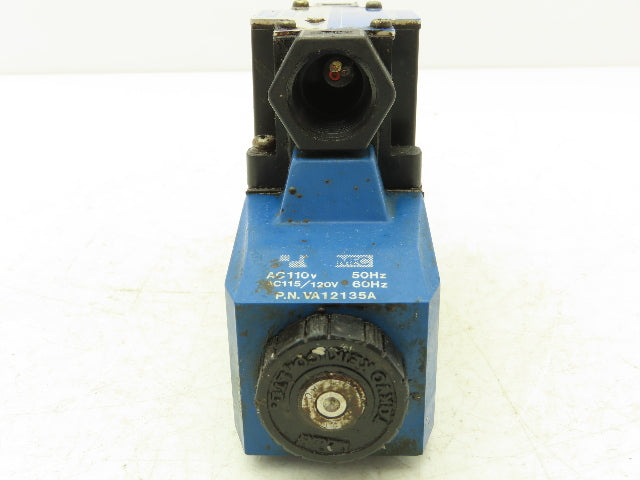 Tokimec Vickers DG4V-3-6B-M-P2-B-7-50 Hydraulic Directional Solenoid Valve 120V