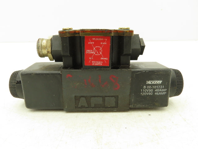 Vickers DG4V-3S-2N-M-FPA5WL-B5-60 Hydraulic Directional Solenoid Valve 120VAC