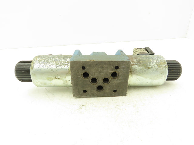 Vickers DG4V 5 6CJ M U H6 20 Hydraulic Directional Dual Solenoid Valve 24VDC