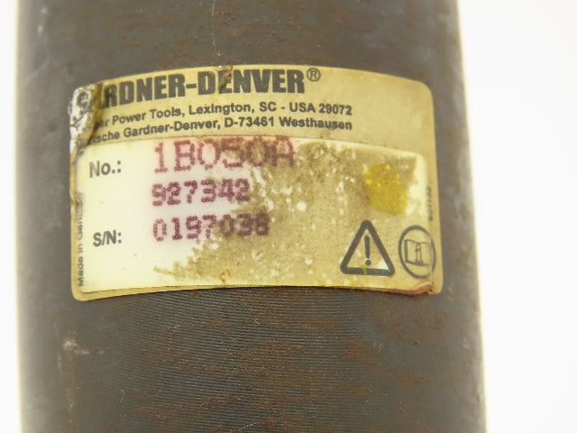 Gardner Denver 1BA-1B050A/1K2A Electric Nutrunner Inline Tool Spline End