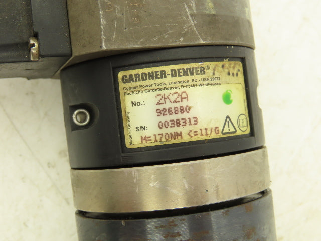 Gardner Denver 2BA/2K2A/2VA Electric Nutrunner Inline Tool Spline End
