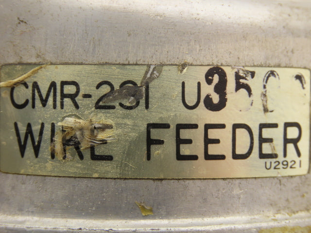 Yaskawa Electric CMR-231 U Welder Wire Motor Feeder 24VDC *READ*