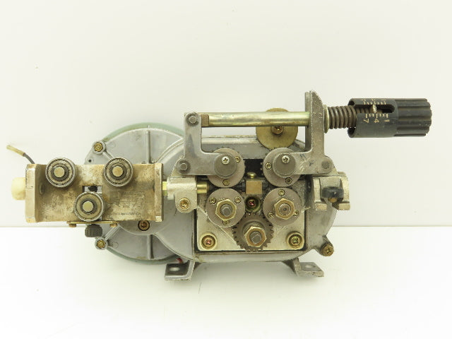 Yaskawa Electric PMEE-12CBB Welder Wire Motor Feeder 24VDC 3/64 Rollers