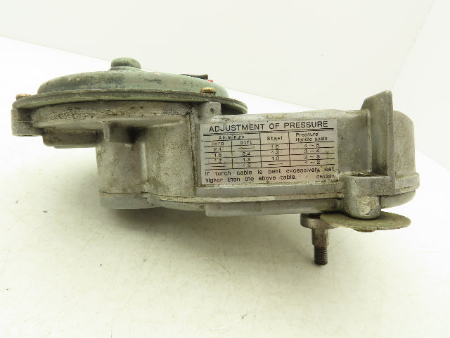 Yaskawa Electric PMEE-12CBB Welder Wire Motor Feeder 24VDC Motor & Gearbox Only