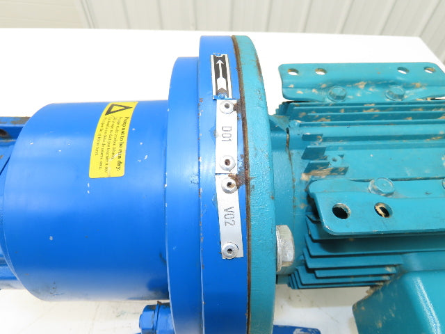IMO ACE 025L3 NVBP Hydraulic Screw Pump 1Hp 1720rpm 240/480V 3PH Motor WDA143TD