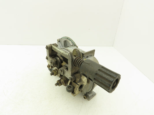 Yaskawa Electric PMEE-12CBB Welder Wire Motor Feeder 24V Size 1.0 Rollers *READ*