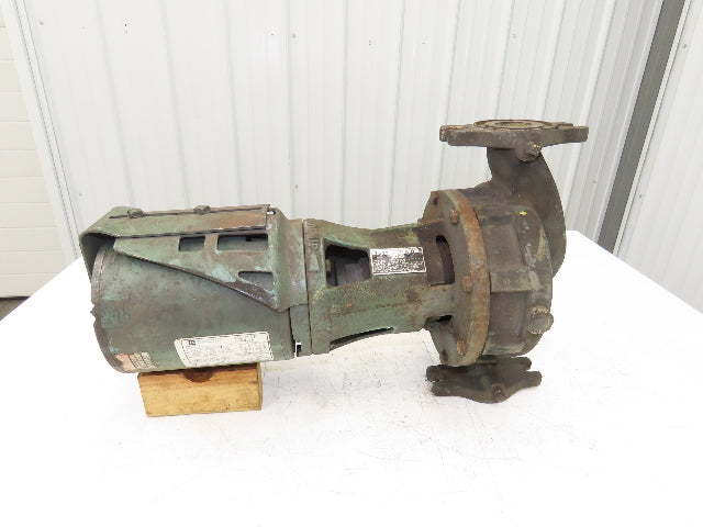 Taco 1615B2E256.9 Bronze Centrifugal Pump 3/4Hp 230/460V 3PH 1.5"Flanged Inline
