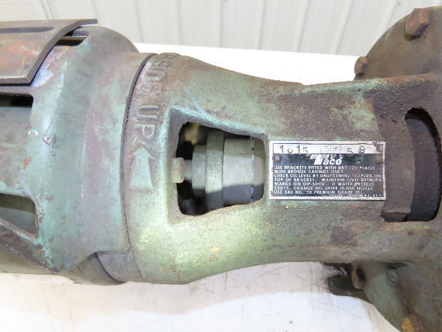 Taco 1615B2E256.9 Bronze Centrifugal Pump 3/4Hp 230/460V 3PH 1.5"Flanged Inline