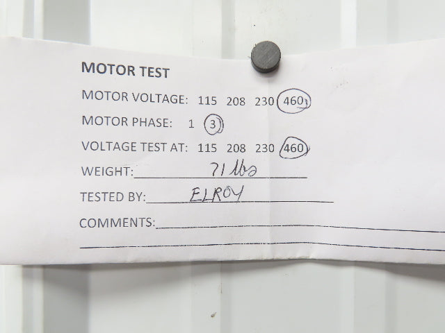 Ebara 50VTP2/9 62.2C Multi-Stage Immersion Coolant Pump 300L/min 2.2kw 460V 3PH