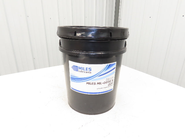Miles Lubricants Mil Gear S 220 Synthetic Industrial Gear Bearing Oil 5 Gal Pail