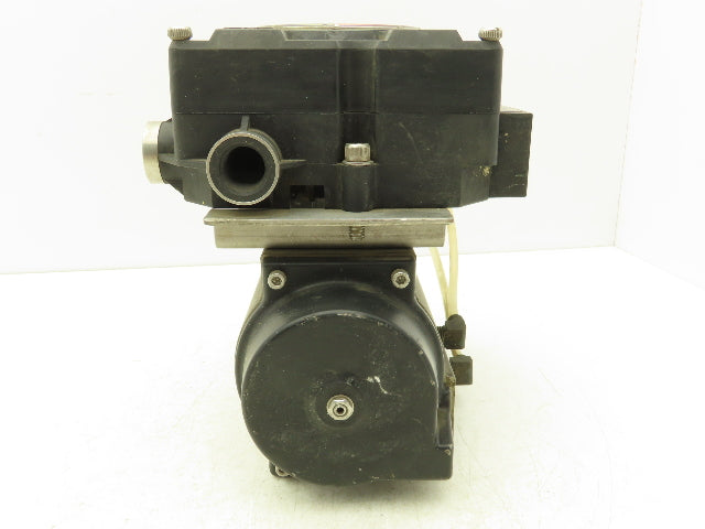 VRC 3/4" Pneumatic Double Acting Valve 1/4 Turn Actuator with Positioner