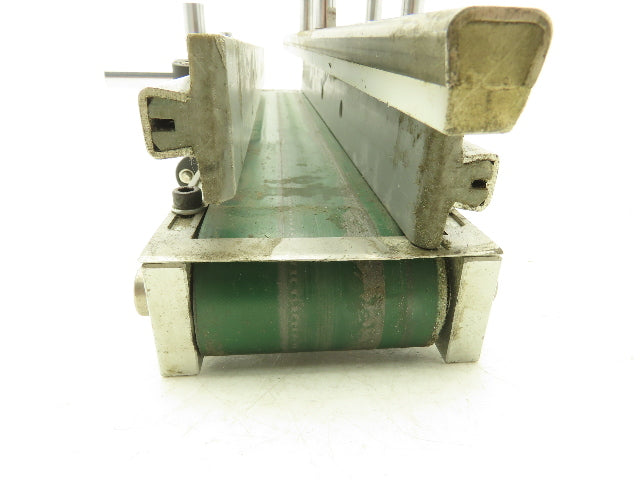 75mm 3"W Small Belt Conveyor 505mm 20"L Aluminum Frame Belt Drive Stepper Motor