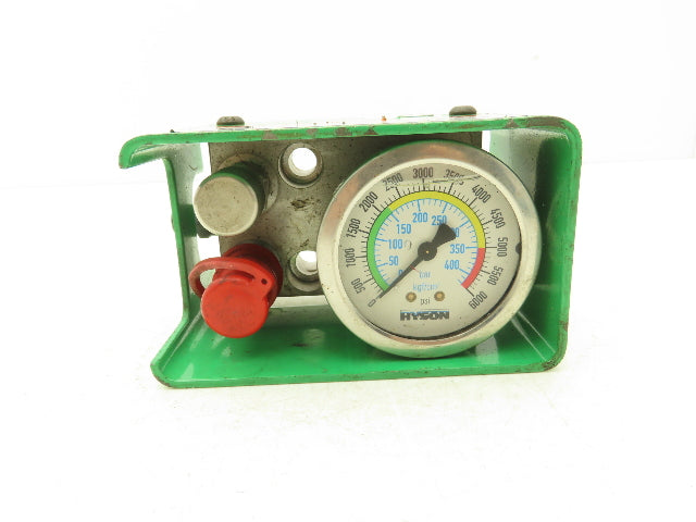 Hyson CP-N2 Gas Pressure Regulator Panel With 6000 PSI Gauge & Manifold