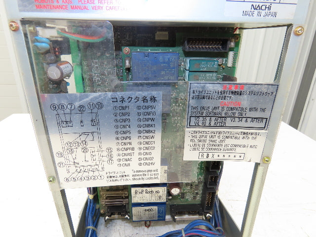 Nachi RFX1100G Robot Control Servo Drive Complete UM203C-1, UM202C, UM203C-2