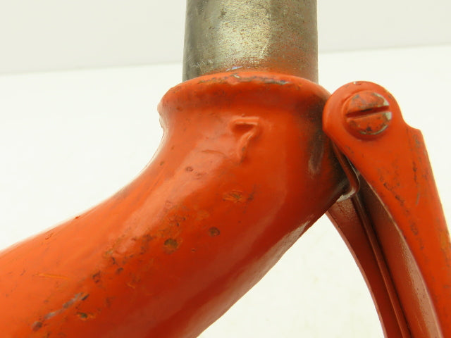 CM Lodestar 2 Ton Chain Hoist Upper Hook Plain Shank w/Latch No 7 Orange