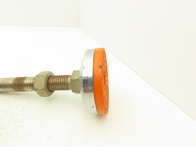 Rubber Machine Leveling Feet M20-2.5x 120mm Thread 80mm Foot Adjustable Set of 8
