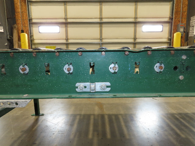 Dematic 42"x 72' Accumulating Roller Conveyor Belt Drive 40"BF 460V 180 FPM