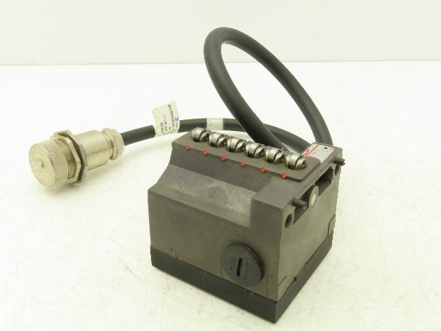 Balluff BNS 113-B6-L12 61-A-22-06 6 Position Limit Switch 23 Pin Plug