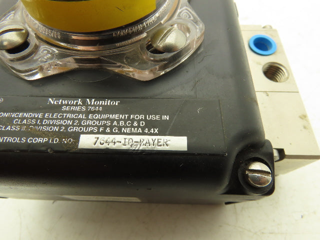 Westlock Controls 76444-IQ-BAYER Intellis Series 7644 Network Monitor Indicator