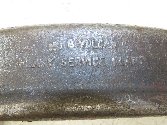 JH Williams CC-8 C Clamp Welding Heavy Service Machining 8" VTG Drop Forged