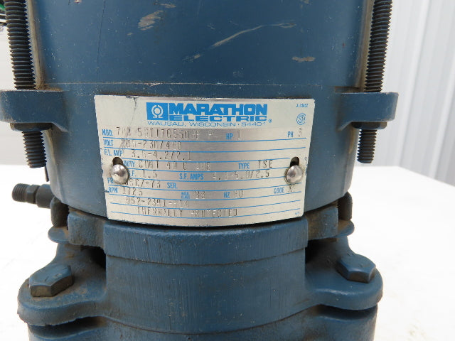Aurora Pentair 323 BF Vertical Centrifugal Pump 6 GPM 3/4"x1x6A 1Hp 230/460V 3PH