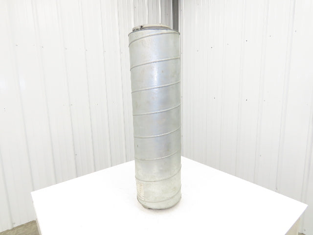 Proco PBM1-46 Industrial Inline Blower Muffler Silencer 6" Pipe 38"L Sound