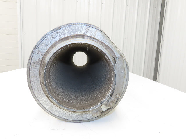 Proco PBM1-46 Industrial Inline Blower Muffler Silencer 6" Pipe 38"L Sound