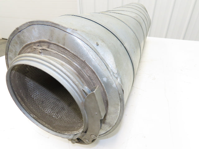 Proco PBM1-46 Industrial Inline Blower Muffler Silencer 6" Pipe 38"L Sound