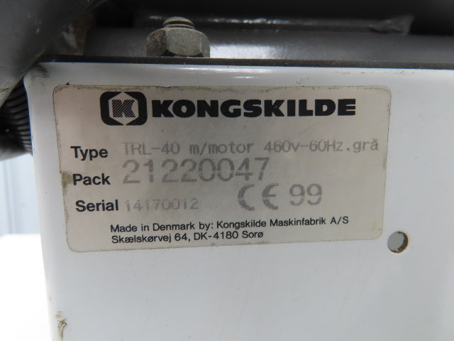 Kongskilde TRL-40 High Pressure Grain Blower 5Hp Backward Incline 7x6" Conveying