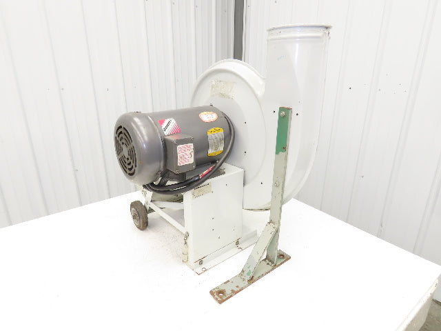 Kongskilde TRL-40 High Pressure Grain Blower 5Hp Backward Incline 7x6" Conveying