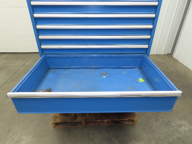 Lista Modular Steel 9 Drawer Industrial Tooling Cabinet 47x29x60" Lyon Wide Box