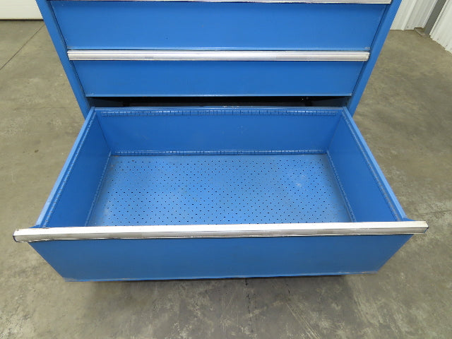 Lista Modular Steel 9 Drawer Industrial Tooling Cabinet 47x29x60" Lyon Wide Box