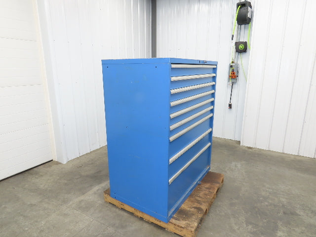 Lista Modular Steel 9 Drawer Industrial Tooling Cabinet 47x29x60" Lyon Wide Box