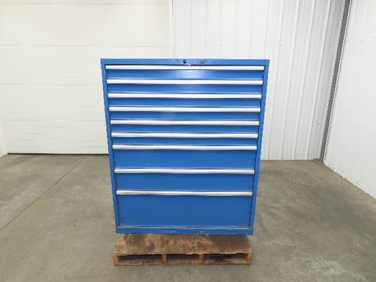 Lista Modular Steel 9 Drawer Industrial Tooling Cabinet 47x29x60" Lyon Wide Box