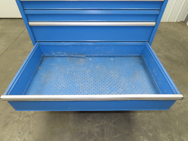 Lista Modular Steel 9 Drawer Industrial Tooling Cabinet 47x29x60" Lyon Wide Box