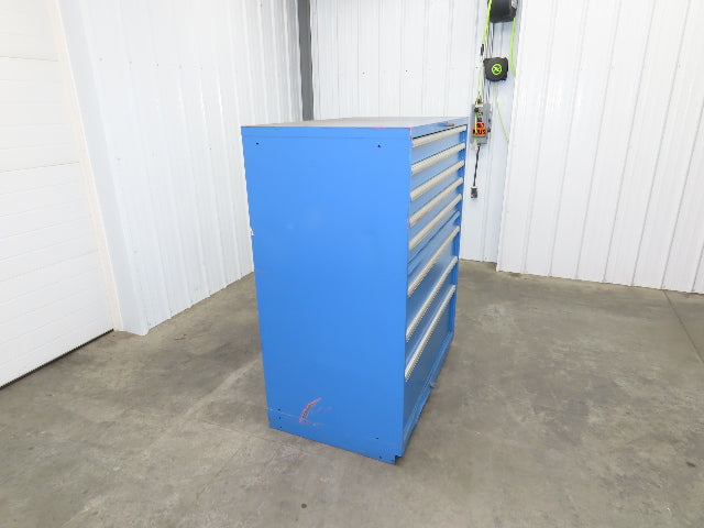 Lista Modular Steel 9 Drawer Industrial Tooling Cabinet 47x29x60" Lyon Wide Box