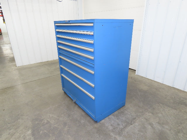 Lista Modular Steel 9 Drawer Industrial Tooling Cabinet 47x29x60" Lyon Wide Box