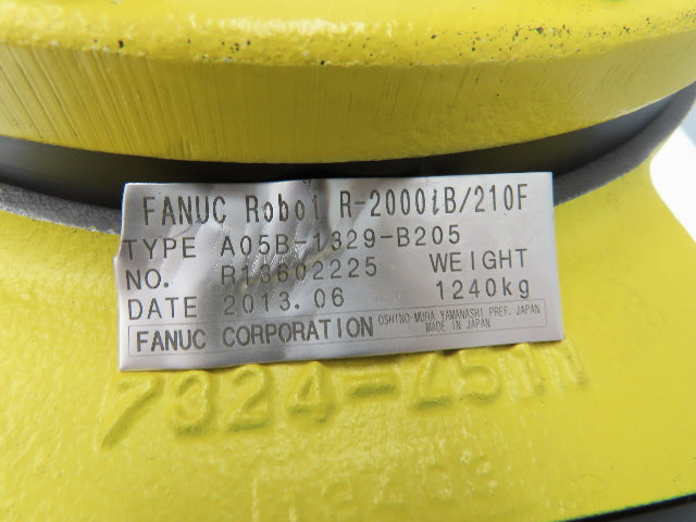 Fanuc R-2000iB 210F Industrial Robot Arm Wrist Assembly J5 Axis A05B-1329-B205