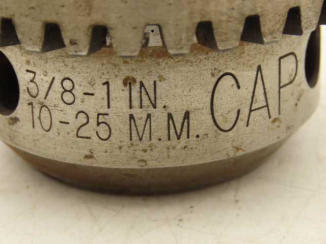 Jacobs 20N Drill Chuck Heavy Duty Ball Bearing 3/8-1" Cap No 4 Morse Shank