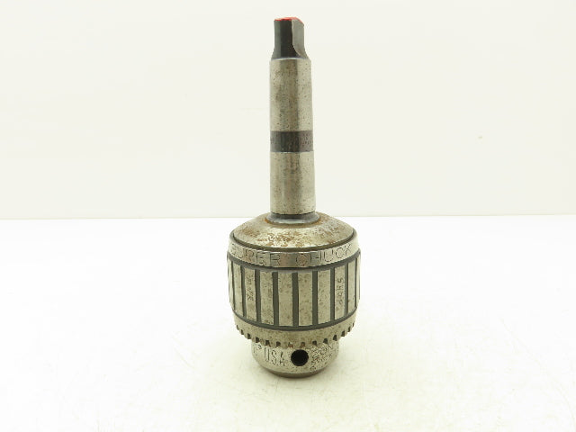 Jacobs 20N Drill Chuck Heavy Duty Ball Bearing 3/8-1" Cap No 4 Morse Shank