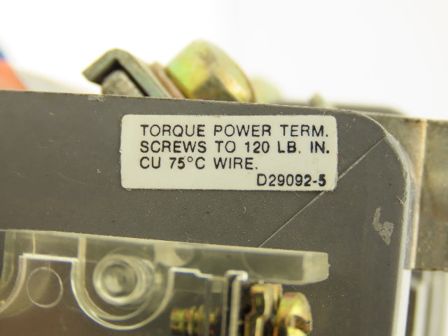 Furnas 40HP32A* Contactor Motor Starter 50Hp 600VAC 3Ph 120V Coil Ser A Size 3