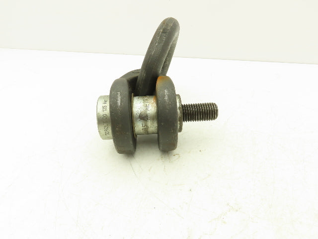 Jergens 47356 Swivel Hoist Ring Safety Rigging Hook 3050kg M24-3.0 Thread