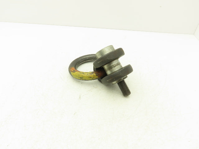 Jergens 47356 Swivel Hoist Ring Safety Rigging Hook 3050kg M24-3.0 Thread