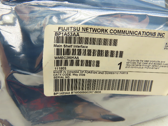 Fujitsu WMEC280KAA BP1A53AA R7 Main Shelf Interface Network Communication Module