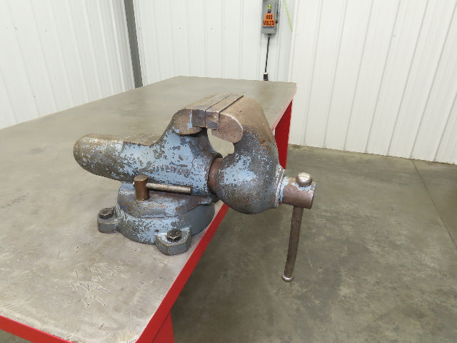 1-3/8" Thick Top Steel Welding Layout Table Work Bench 78"x37"x36" Wilton Vise