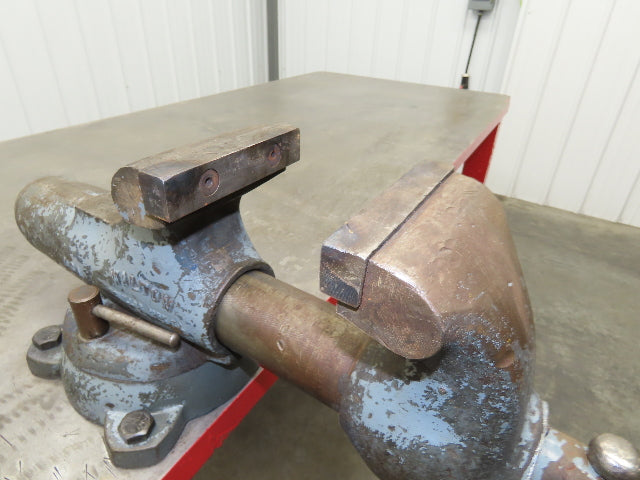 1-3/8" Thick Top Steel Welding Layout Table Work Bench 78"x37"x36" Wilton Vise