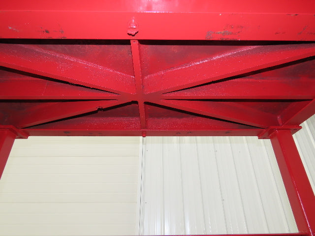 Vintage Precision Steel Welding Layout Table 70x34" Cast Iron 1-3/8" Thick Top