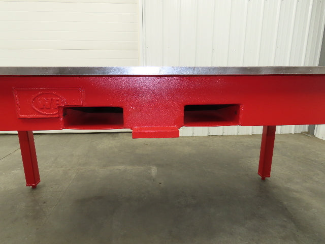 1" Thick Top Steel Welding Layout Table Work Bench 84"x42"x37" Cast Iron