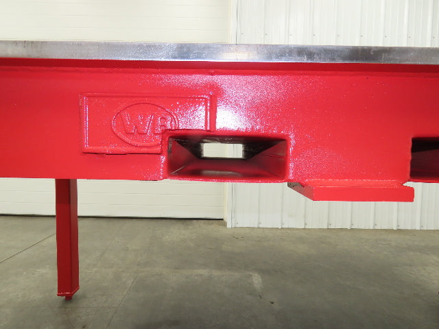 1" Thick Top Steel Welding Layout Table Work Bench 84"x42"x37" Cast Iron