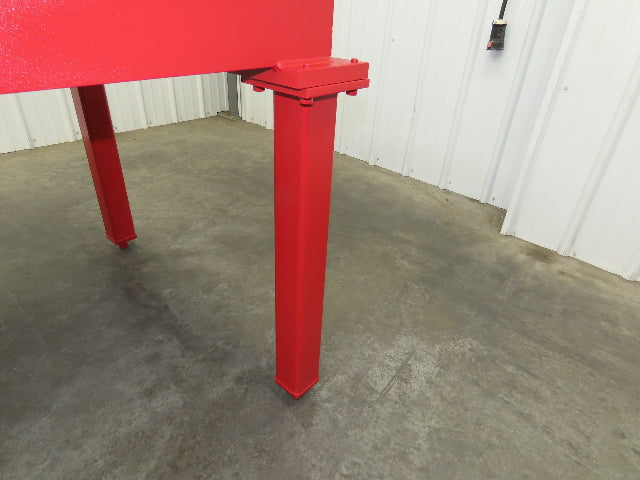 1" Thick Top Steel Welding Layout Table Work Bench 84"x42"x37" Cast Iron